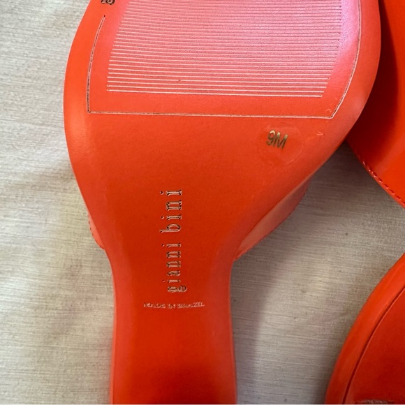 Orange block heels - Picture 4 of 5